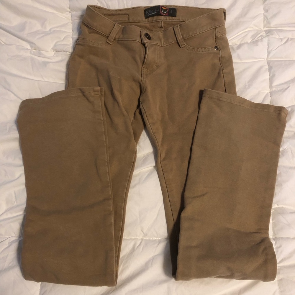 Khaki jeans